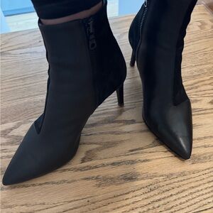 Rag & Bone Multimedia Black Booties